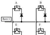 Keyboard Matrix Circuit