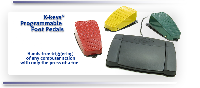 X-keys Foot Pedals