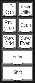 X-keys scanning keys