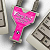 Y-key key Dual Keyboard Adapter with two keyboards